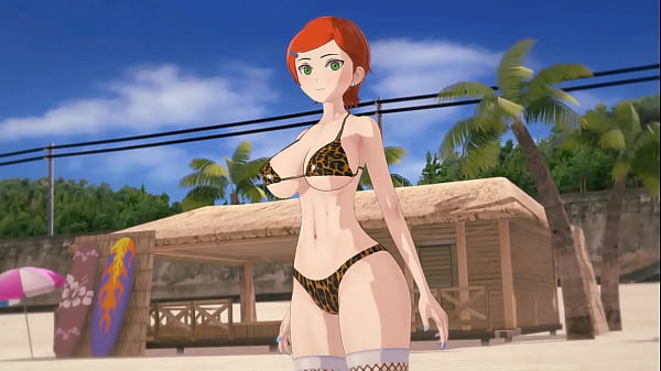 Ben 10 – Big titted Gwen Tennyson gets creampied – Japanese Hentai