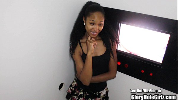 Petite Ebony Beauty Nice Ass Glory Hole Blowjobs