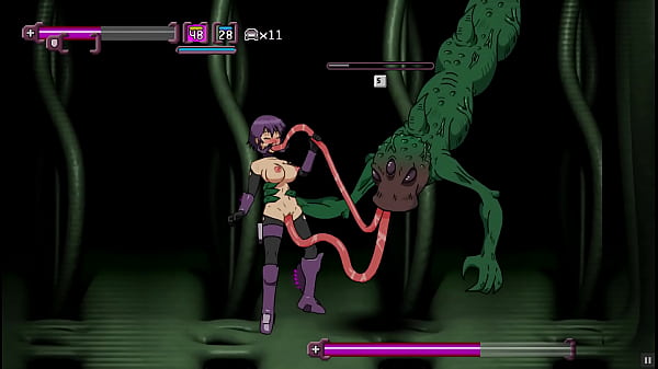 Xenotake [Hentai Extreme game] Ep.6 Vore alien kink with a sexy infiltrated spy